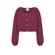 AMERICAN DREAMS Cardigan Cropped Fit CORNELIA dunkelrot | S
