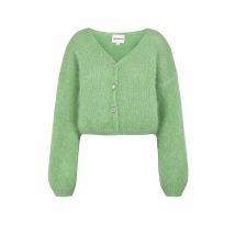 AMERICAN DREAMS Cardigan Cropped Fit CORNELIA grün | S