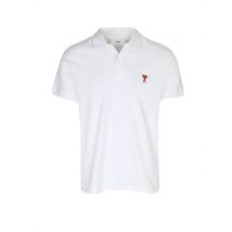 AMI PARIS Poloshirt weiss | XL