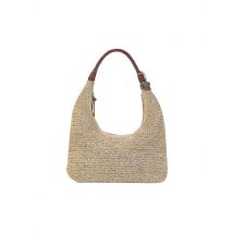 ANOKHI Tasche - Hobo RAFFIA LUNA BAG hellbraun