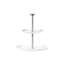 ASA SELECTION Etagere 2-stufig A Table Fine 23,5cm weiss