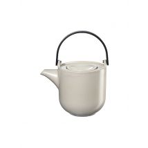 ASA SELECTION Teekanne mit Holzgriff COPPA 1,0l Tofu beige