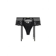 AUBADE String mit Strumpfgürtel SWEET EUPHORIA black schwarz | 38