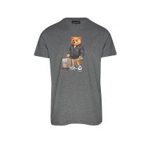 BARON FILOU T-Shirt THE JETSET TRAVELER grau | M