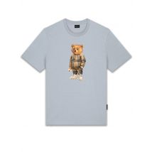 BARON FILOU T-Shirt  THE TRACKSUIT ICON hellblau | M