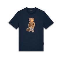 BARON FILOU T-Shirt  THE FIRST CLASS FLYER blau | S