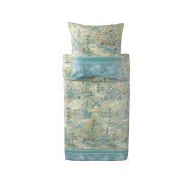 BASSETTI Satin Bettwäsche 70x90cm / 140x200cm ACQUAFORTE  Gruen mint