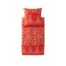 BASSETTI Satin Bettwäsche  70x90cm / 140x200cm MONNALISA Rot dunkelrot