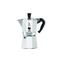 BIALETTI Espressokocher Moka 3 Tassen silber