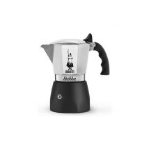 BIALETTI Espressokocher BRIKKA 2 Tassen Alu / Schwarz silber