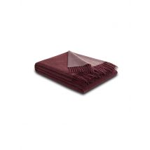 BIEDERLACK Kaschmirplaid 130x170cm Bordeaux Parfait dunkelrot