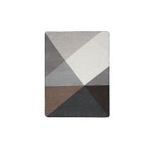 BIEDERLACK Wohndecke - Plaid 150x200cm SIMPLY ELEGANT Feel Graphite  braun