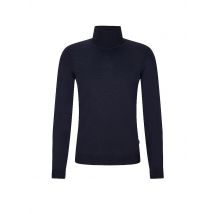 BOSS Rollkragenpullover Slim Fit MUSSO dunkelblau | M