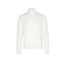 BOSS Rollkragenpullover Slim Fit MUSSO creme | M