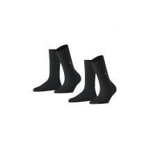 BURLINGTON Damen Socken EVERYDAY 2-er Pkg. 36-41 black schwarz