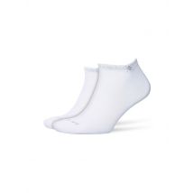 BURLINGTON Herren Sneaker Socken EVERYDAY 2-er Pkg. 40-46 white weiss