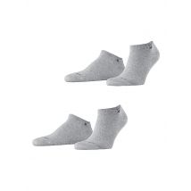 BURLINGTON Herren Sneaker Socken EVERYDAY 2-er Pkg. 40-46 light grey grau