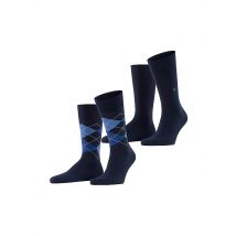 BURLINGTON Herren Socken EVERYDAY 2-er Pkg. 40-46 marine blau