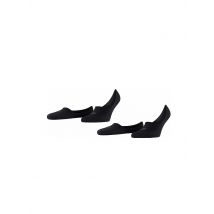 BURLINGTON Herren Füsslinge EVERYDAY 2-er Pkg black schwarz | 43/44