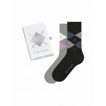BURLINGTON Damen Socken 2er Pkg. BASIC GIFT BOX 36-41 sortiment schwarz