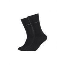 CAMANO Socken 2er Pkg schwarz schwarz | 39-42