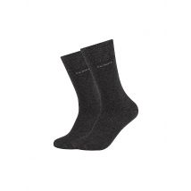 CAMANO Socken 2-er Pkg. anthrazit grau | 43-46