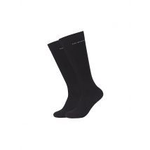 CAMANO Herren-Stutzen 2er Pkg Schwarz schwarz | 39-42