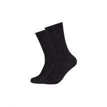 CAMANO Socken 2er Pkg black schwarz | 43-46