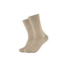 CAMANO Socken 2er Pkg sand beige | 39-42
