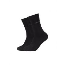 CAMANO Socken 2er Pkg schwarz schwarz | 39-42