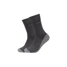 CAMANO Socken 2er Pkg anthrazit grau | 39-42