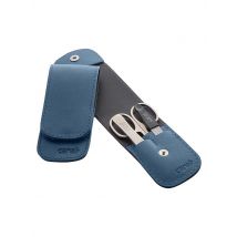 CANAL Stecketui mit Druckknopf 3-teilig (Blau) 5376