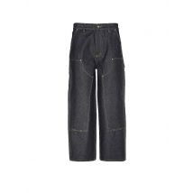 CARHARTT WIP Hose Barrell FIt BRANDON DOBLE KNEE dunkelblau | M