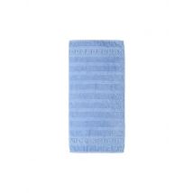 CAWÖ Handtuch NOBLESSE 50x100cm Mittelblau hellblau