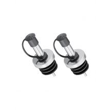 CILIO Ausgiesser MEZZO 2-er Set Edelstahl silber
