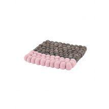 CILIO Untersetzer LANA DUE Wolle Braun-Rosa rosa