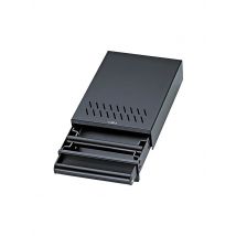 CILIO Sudschublade BARISTA Edelst. Schwarz  schwarz