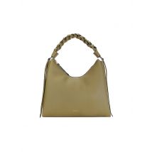 COCCINELLE Ledertasche - Schultertasche BOHEME GRANA DOUBLE olive