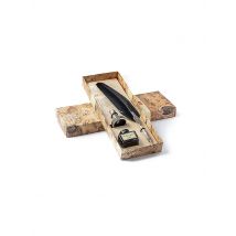 DALLAITI Schreibset mit verziertem Federstift Black schwarz