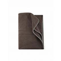 DAVID FUSSENEGGER Tagesdecke - Plaid Sylt 140x200cm (Stain/Fango) braun