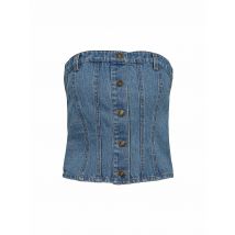 DESIGNERS REMIX Top MILES BOOB blau | 38