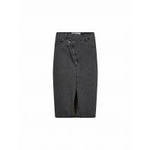 DESIGNERS REMIX Jeansrock Midi MILES schwarz | 36