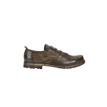 DIRNDL & BUA Trachtenschuhe Hirsch braun | 43