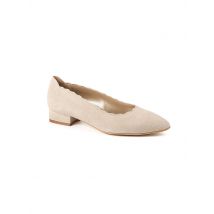 DIRNDL & BUA Trachtenschuhe - Ballerinas beige | 39