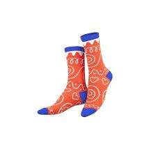 EAT MY SOCKS Socken 36-45 XMAS COOKIE hellbraun