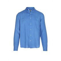 ECOALF Leinenhemd  blau | M