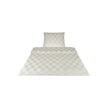 ELEGANTE Damast-Bettwäsche  70x90cm/140x200cm (Creme) creme