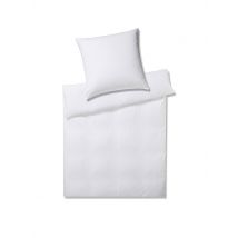 ELEGANTE Jersey Bettwäsche SOLID 70x90cm / 140x200cm Weiss  weiss
