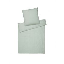 ELEGANTE Halbleinen Bettwäsche 140x200cm BREEZE Pistazie hellgrün