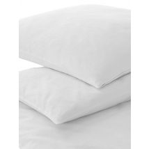 ELEGANTE Damast Bettwäsche PAISLEY 70x90cm/140x200cm Weiss weiss